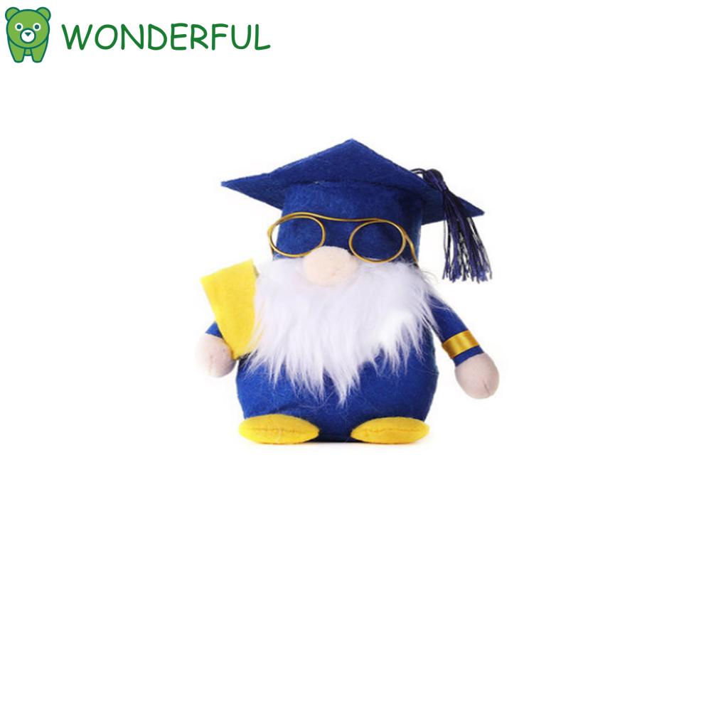 WONDERFUL Party Supplies Gnome Decorations Gifts Graduation Plush Gnomes Home Decor Handmade Toy Table Ornaments Class of 2021