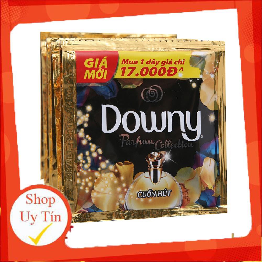 Nước xả vải Downy gói nhoe 20ml hương nước hoa cuốn hút - downy 20ml cuốn hút