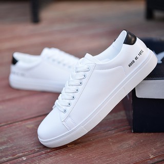 Giày Sneaker nam, nữ trắng cổ thấp