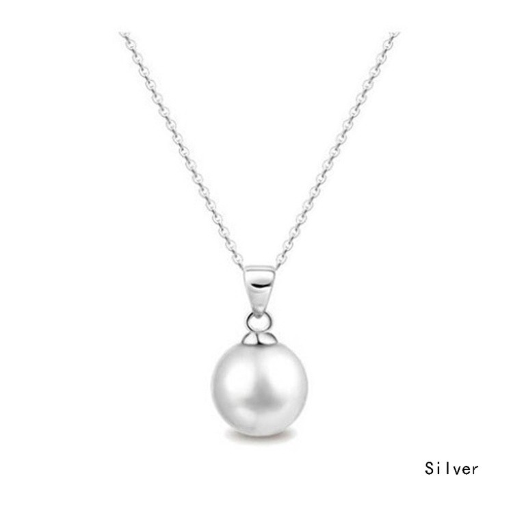 Dây Chuyền Hợp Kim Dạng Dài Đính Ngọc Trai Xinh Xắn