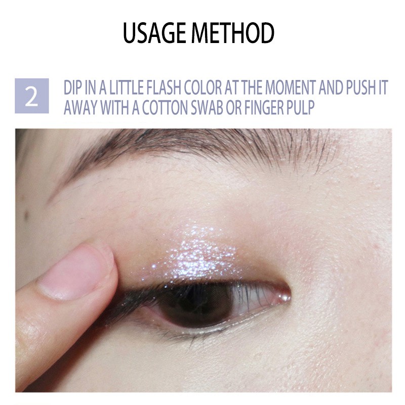 Phấn mắt dạng lỏng lâu trôi và không thấm nước 5 màu ánh sáng lung linh tùy chọn | BigBuy360 - bigbuy360.vn