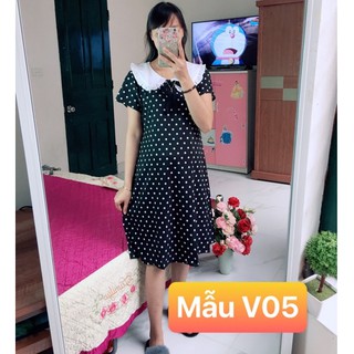 Váy bầu MÙA HÈ chấm bi