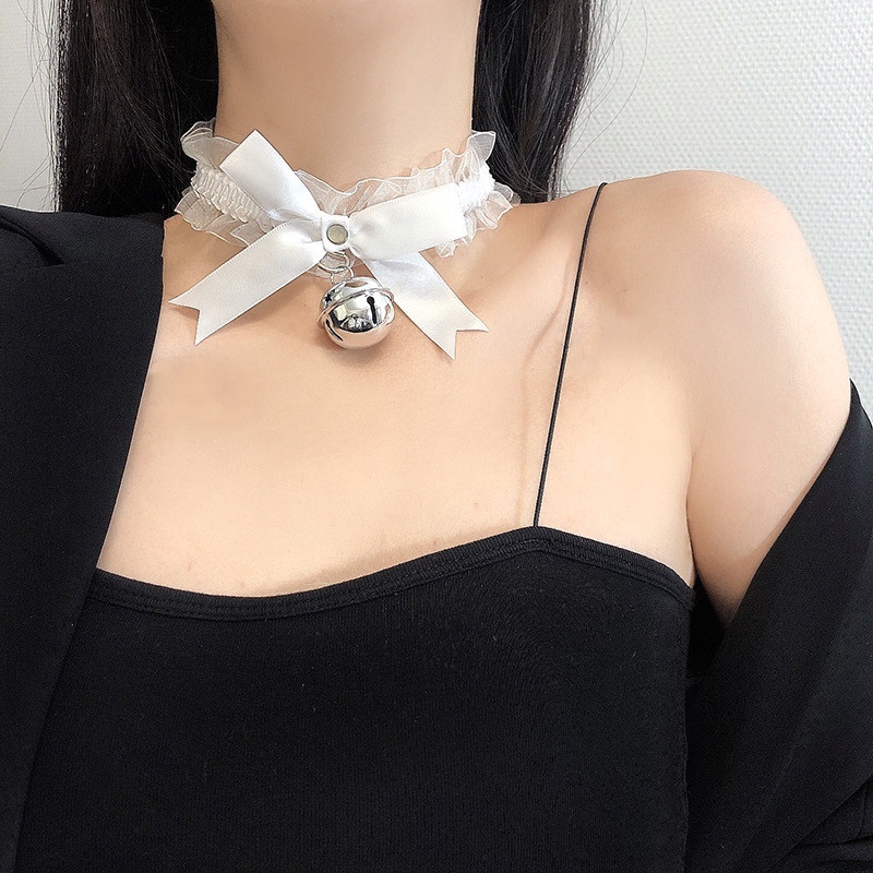 Vòng Cổ Choker Ren Thắt Nơ Thời Trang Cá Tính