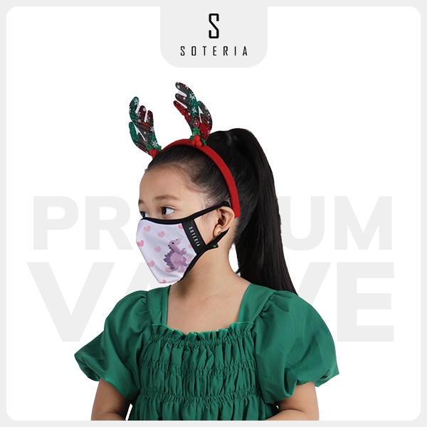 Khẩu trang thời trang SOTERIA Dino ST073 - N95 lọc hơn 99% bụi mịn 0.1 micro - Size S,M,L
