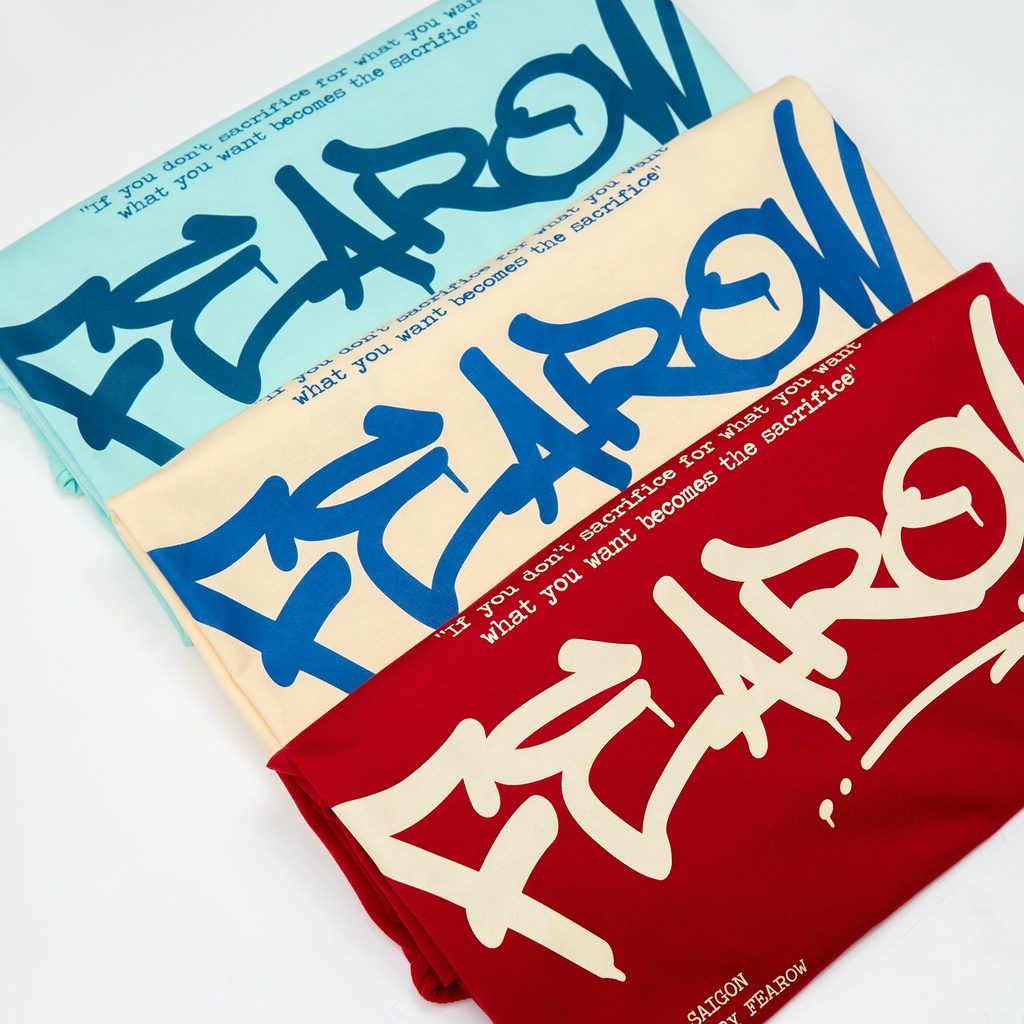 Áo thun Fearow Spray Tee / Color Collection- FW134,FW136,FW140