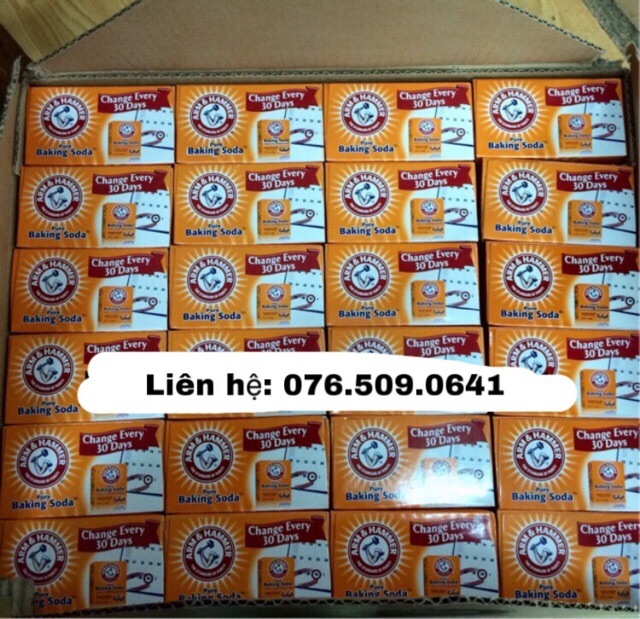 Baking soda hộp 454gram