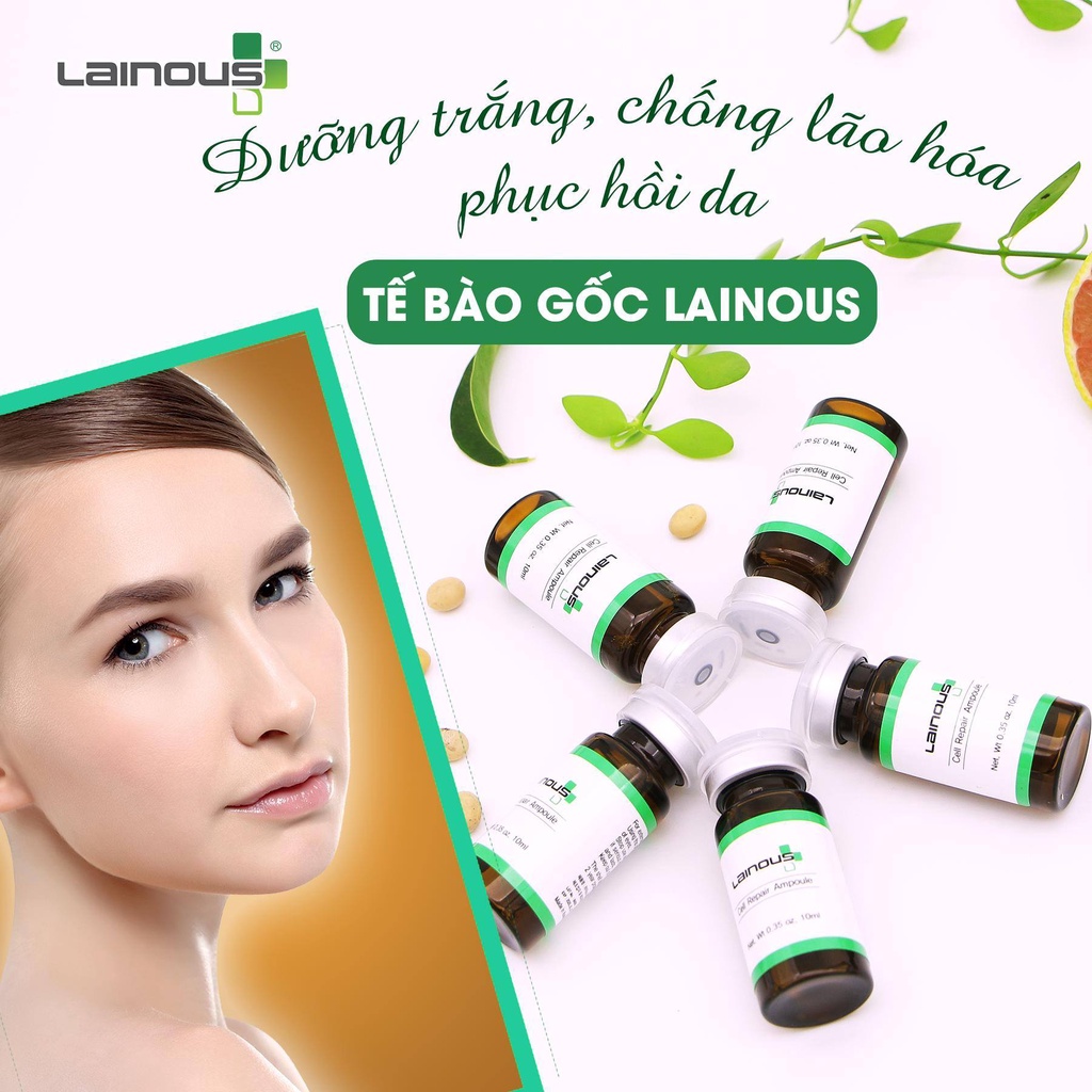 Tế Bào Gốc Lainous 10 ml Hàn Quốc Chính Hãng - Lăn Kim - Peel Da - Vi Kim - Laser