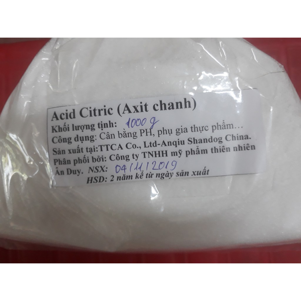 Axit chanh. - 1000g