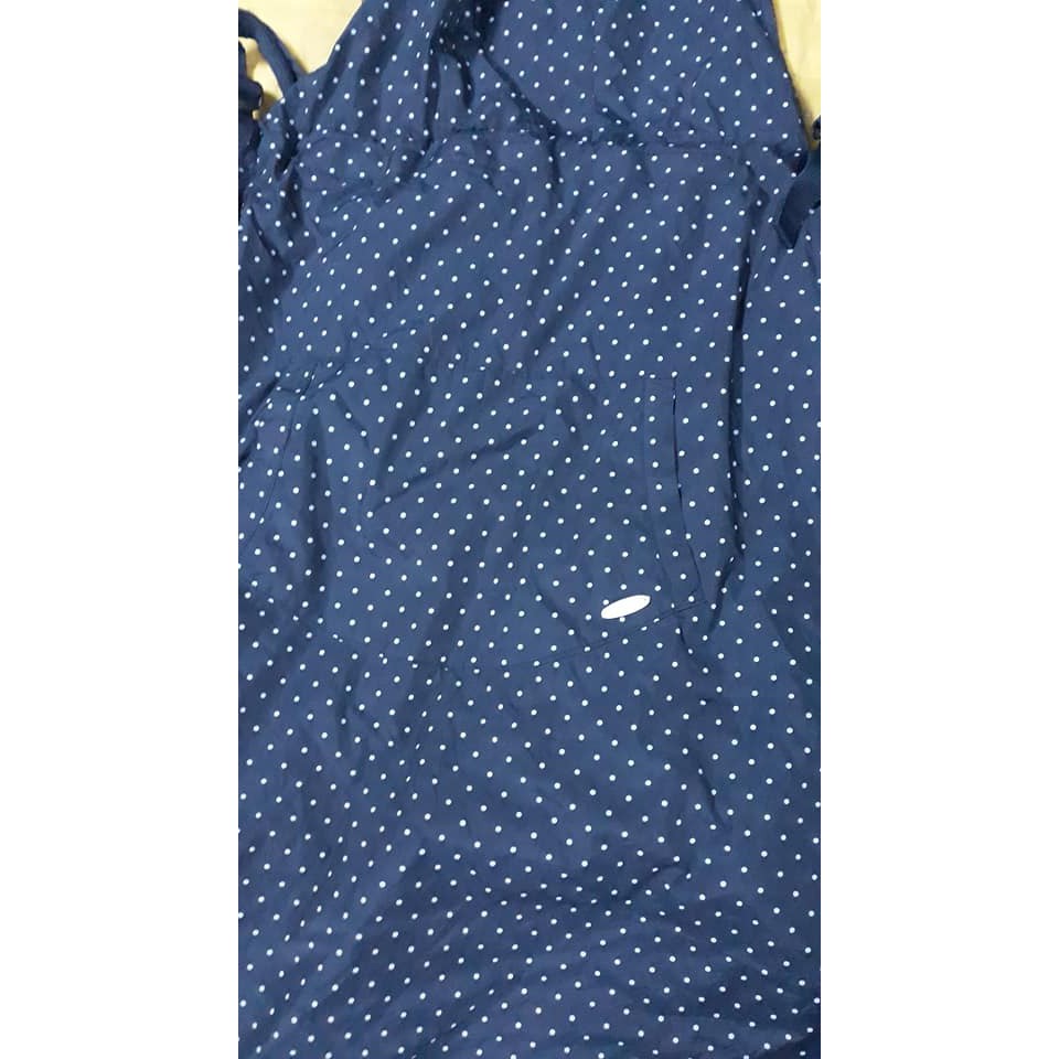 Choàng địu đi mưa 2 lớp cho bé ms47