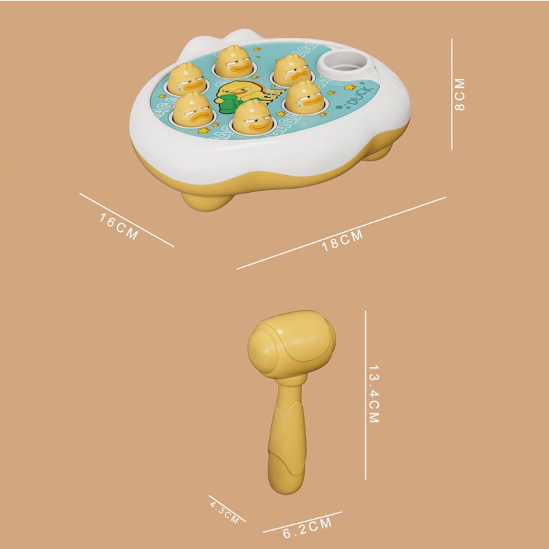 Đồ chơi SEA SUN TOYS búa đập chuột hamster/ vịt dễ thương cho bé