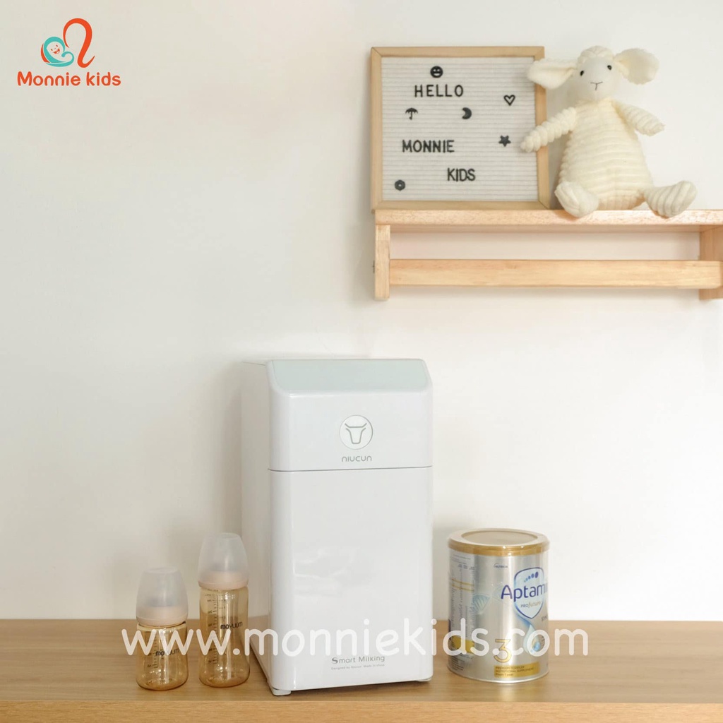 Máy Pha Sữa Thông Minh Niucun Tự Động Làm Sạch Và Tiệt Trùng Bằng UV