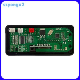 Máy nghe nhạc mp3 wma szyongx2 bluetooth hỗ trợ fm tf usb aux 7-18v