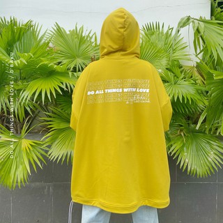 [DRAWSTRING HOODIE] DO ALL THINGS WITH LOVE