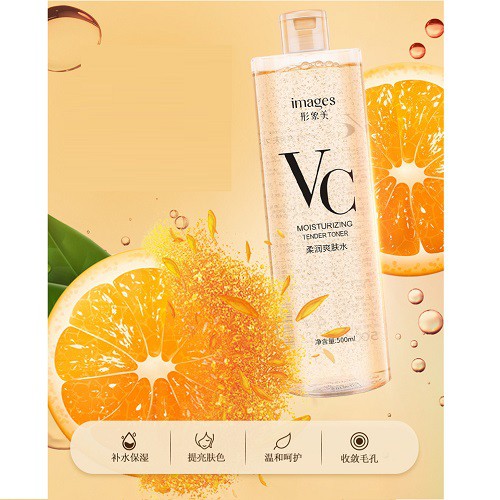 Nước hoa hồng Chiết Xuất Cam tươi VC Smoothing Moisturising Toner Images 300ml | BigBuy360 - bigbuy360.vn