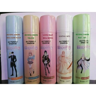 [Giá Tốt] Chai Gọi Đầu Khô BUTTERFLY 150ml