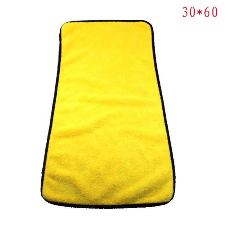 Khăn lau xe chuyên dụng Microfiber siêu thấm không rút sợi.