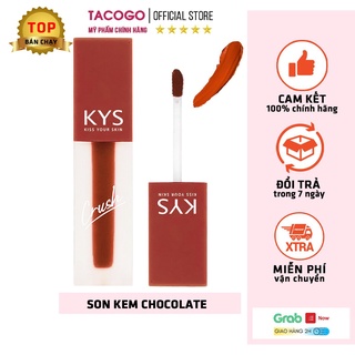 Son kem lì KYS Crush chocolate không chì 3,5g
