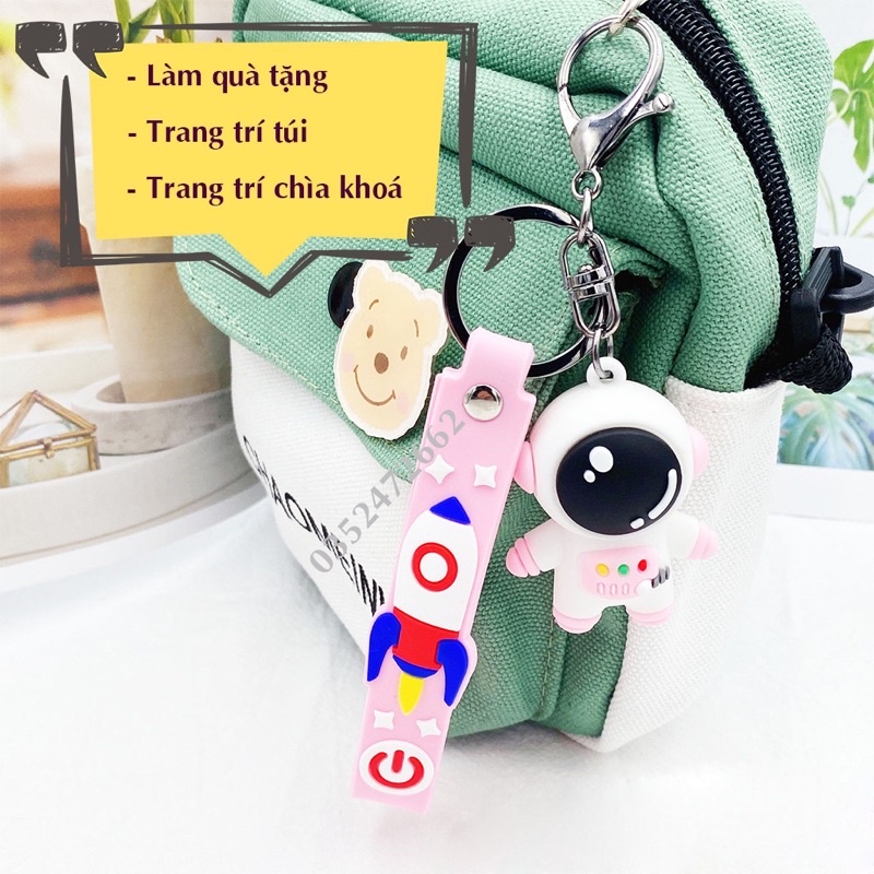 Móc khoá Phi hành gia trang trí dễ thương