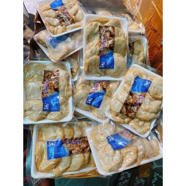 Chả mực giã tay Hạ Long 1kg 2 khay