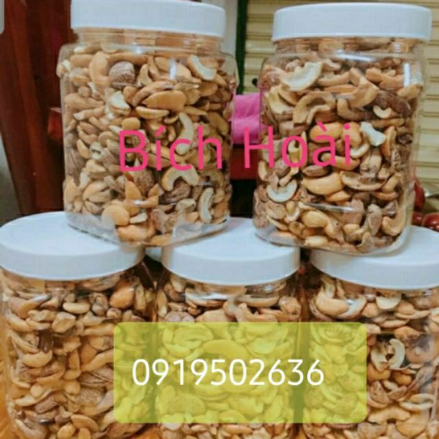 Hạt điều rang muối loại bể 500g/ hủ. | BigBuy360 - bigbuy360.vn