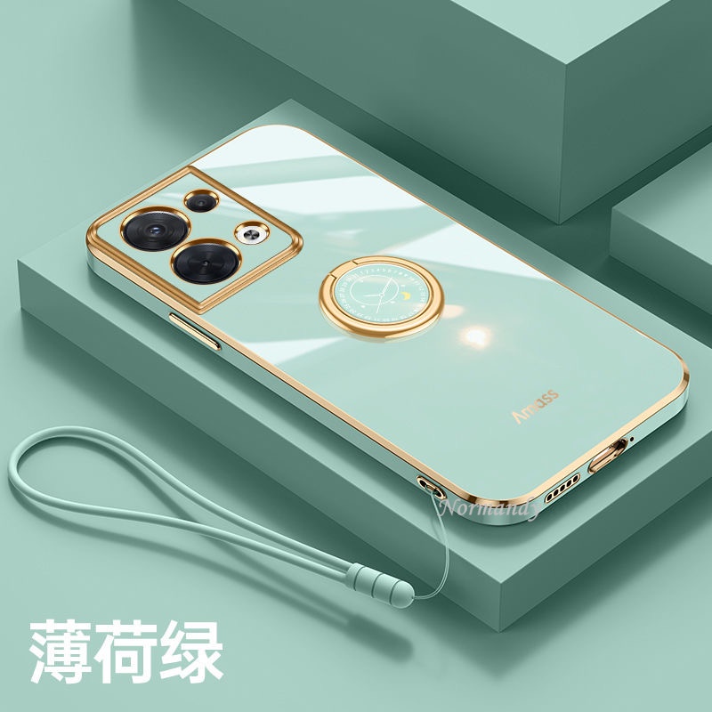 Ốp Điện Thoại Siêu Mỏng Có Giá Đỡ Bảo Vệ Cho Oppo Reno8 Pro 5G Reno7 Z 7 Pro Oppo A77 A57 4G 5G 2022