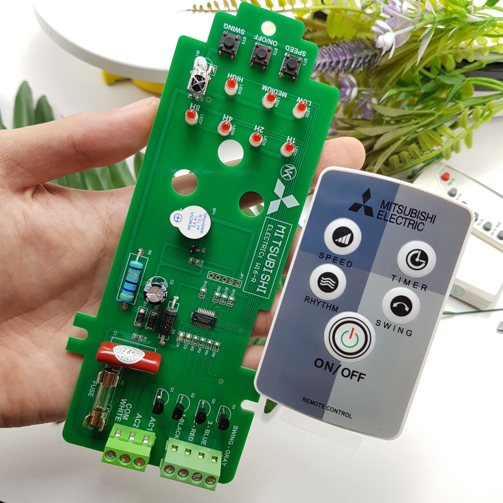Bo Mạch Quạt W16-RT Hàn Sẵn DOMOINO Vít Tiện Dụng không cần máy hàn