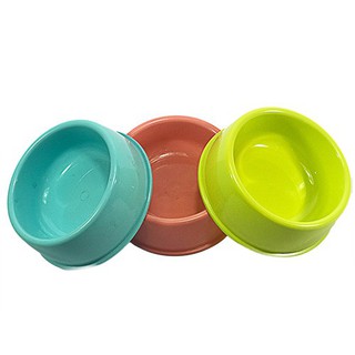 Bát Nhựa Đựng Thức Ăn Cho Chó Mèo - size M - 15cm