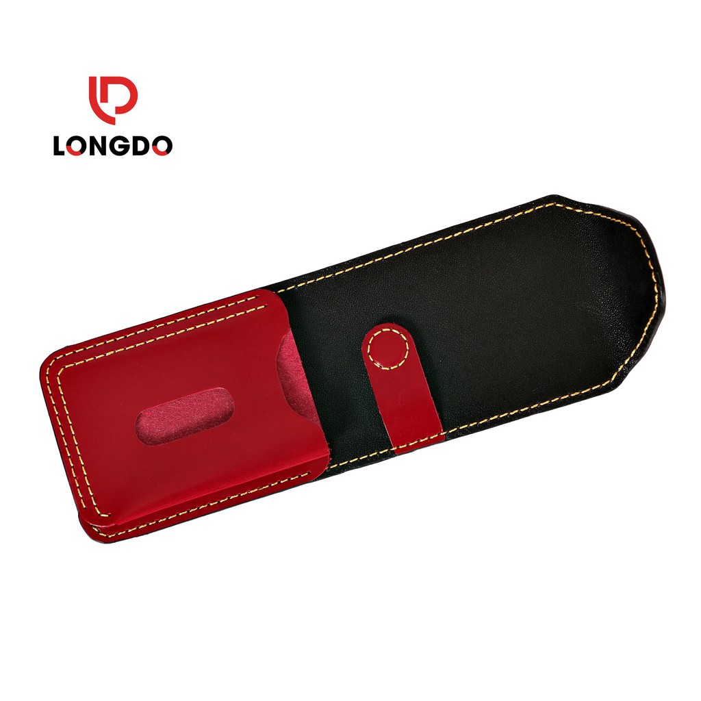 Ví sen 5 màu đỏ - Ví nam nhỏ gọn - Cam kết 100% da bò thật nhập khẩu - Bảo hành 5 năm - Thương hiệu uy tín Longdo Leathe