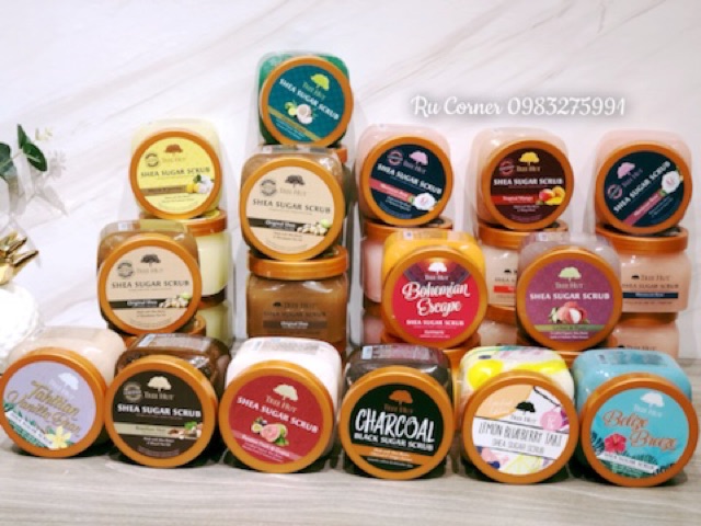 Tree Hut Shea Sugar Scrub 510gr đường hữu cơ tẩy da chết cơ thể hàng Mỹ | BigBuy360 - bigbuy360.vn
