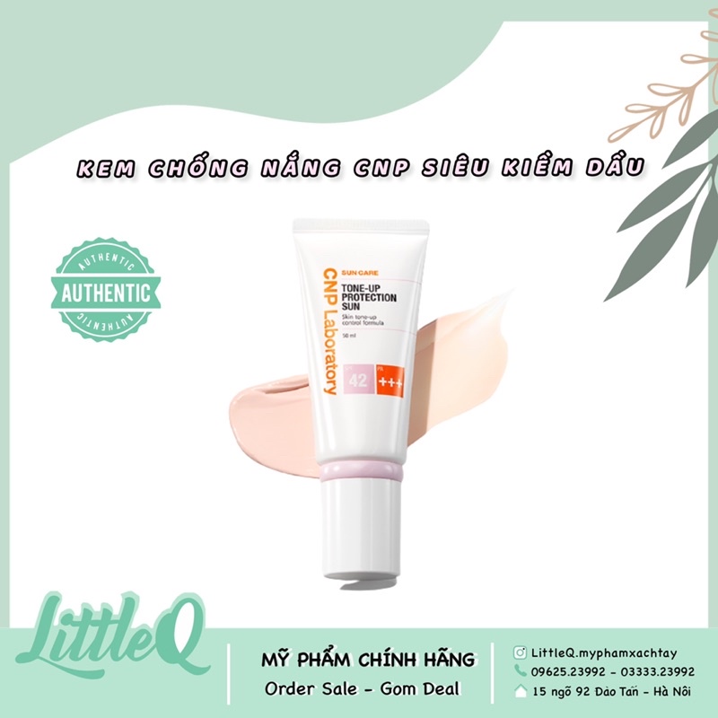 KEM CHỐNG NẮNG CNP SIÊU KIỀM DẦU 50ml