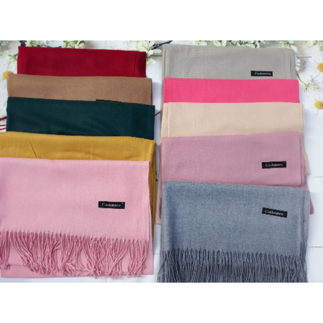 Khăn quàng cashmere hàng đẹp