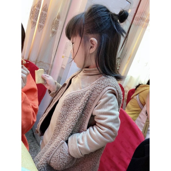 Áo giữ nhiệt cổ cao cho bé trai bé gái