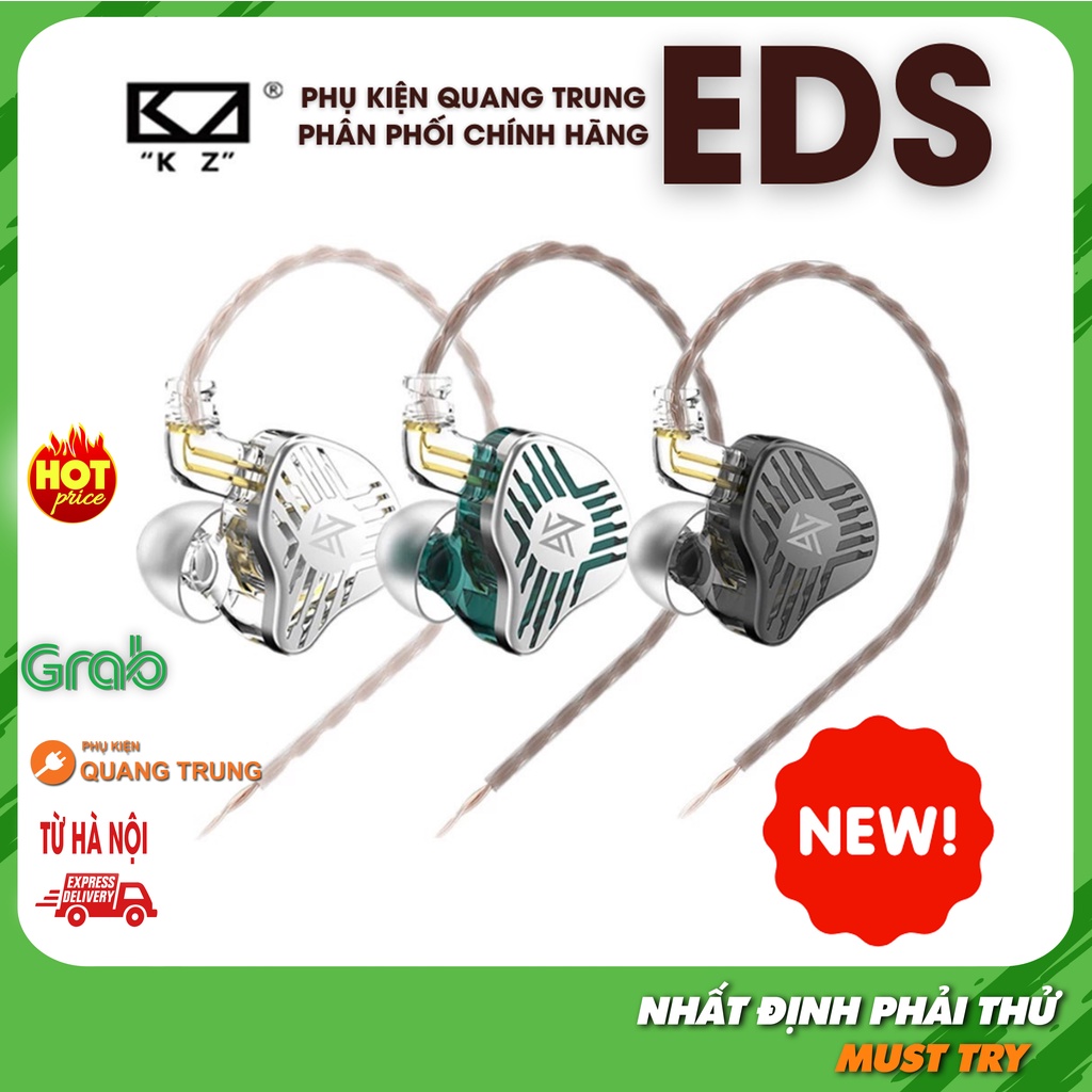 Tai nghe kz eds phiên bản mới, có mic, âm thanh cực hay