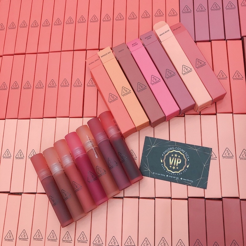 Son Tint 3CE Blur Water Tint Son Kem Cho Viền Môi Mờ Ảo Không Lem | BigBuy360 - bigbuy360.vn