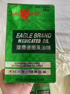 Dầu Gió Xanh Con Ó Eagle