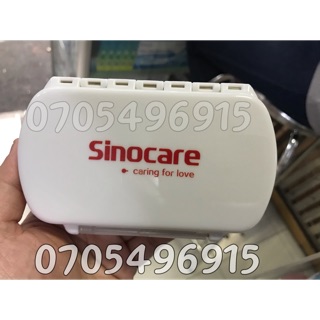 Hộp chia thuốc 6 ngăn tiện lợi SINOCARE