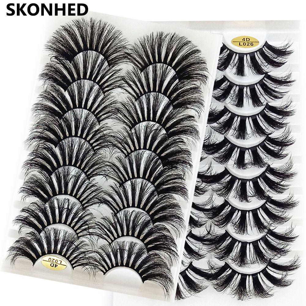 Set 8 Cặp Lông Mi Giả BORAG SKONHED 25mm Dài Mềm Mịn