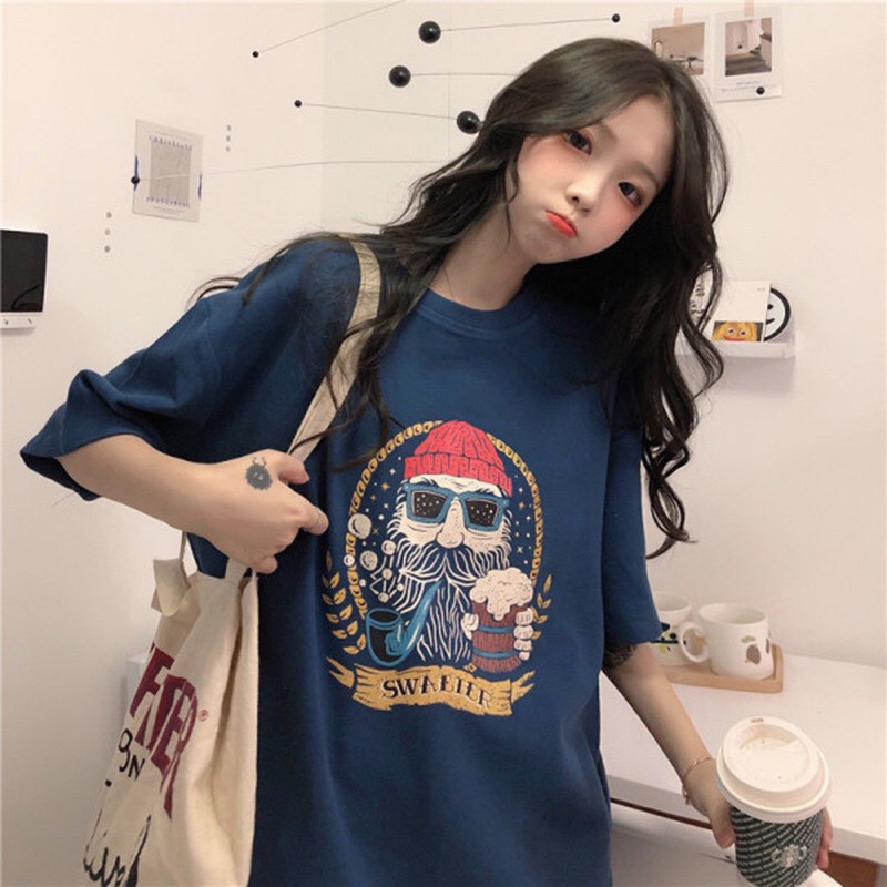 Áo phông tay lỡ form rộng_Fresize 65kg | BigBuy360 - bigbuy360.vn