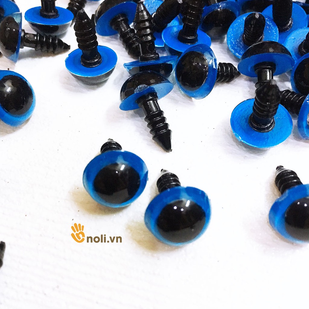 Mắt thú màu xanh biển có chốt an toàn cho bé (1 đôi)