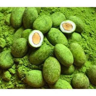 Socola matcha bọc hạnh nhân