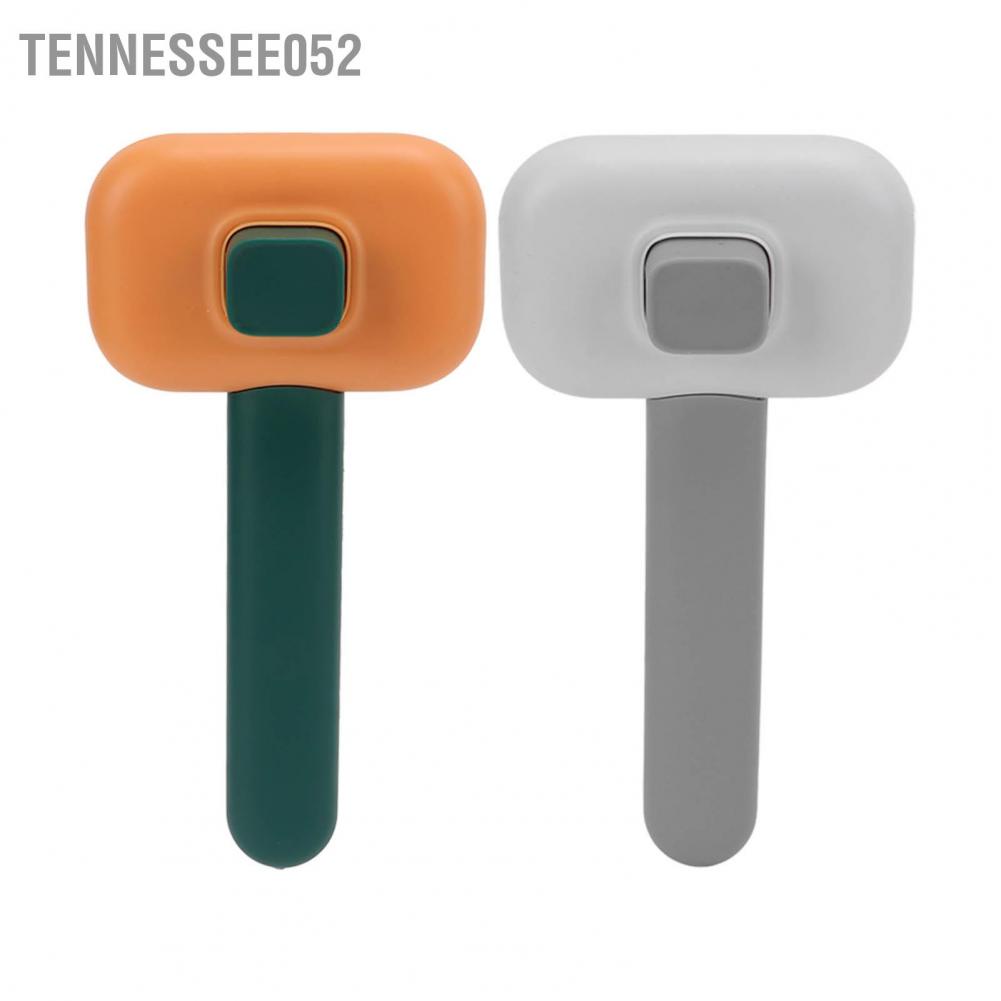 Hàng Sẵn Lược chải lông chó mèo có nút bấm Đa chức năng Tự làm sạch Slicker【Tennessee052】