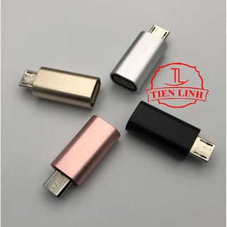 Combo 2 đầu chuyển đổi từ Lightning sang Micro usb