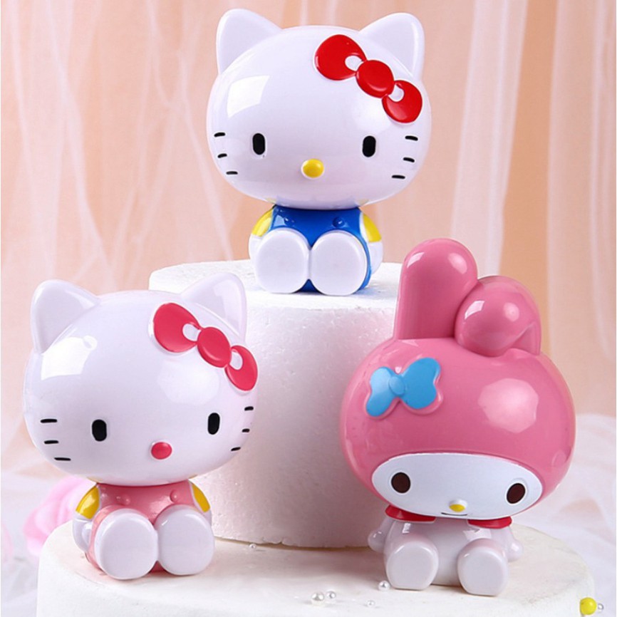 [FREESHIP❤️] Bộ 03 món mèo Hello Kitti Baby - Trang trí bánh - HD Shop