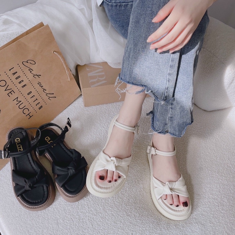 SANDAL BÁNH MÌ NƠ RÚT ( S245 S244)