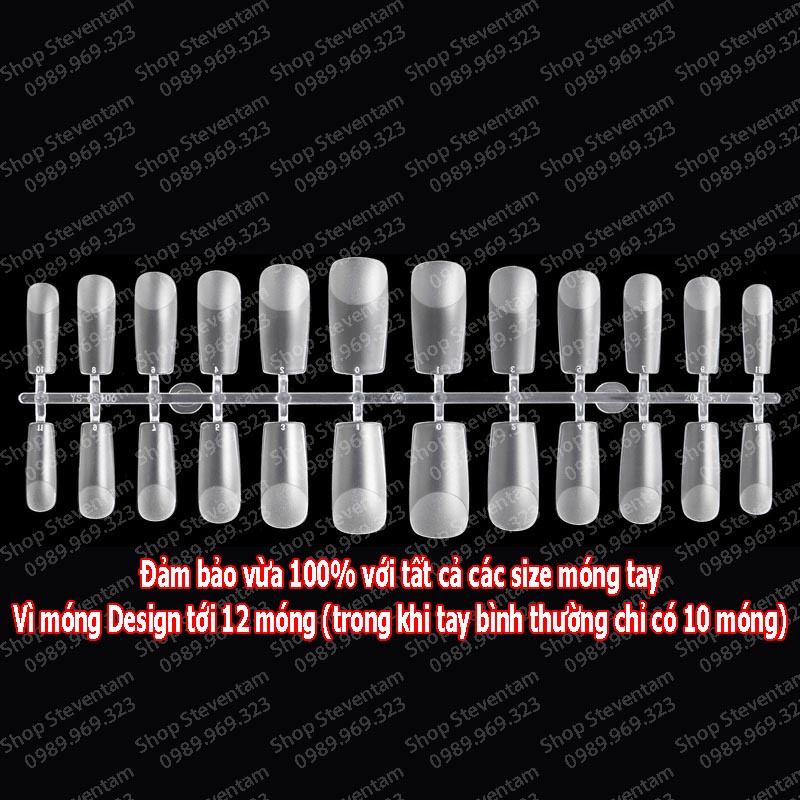 Móng up Silicon xịn full mẫu - vì 24 móng