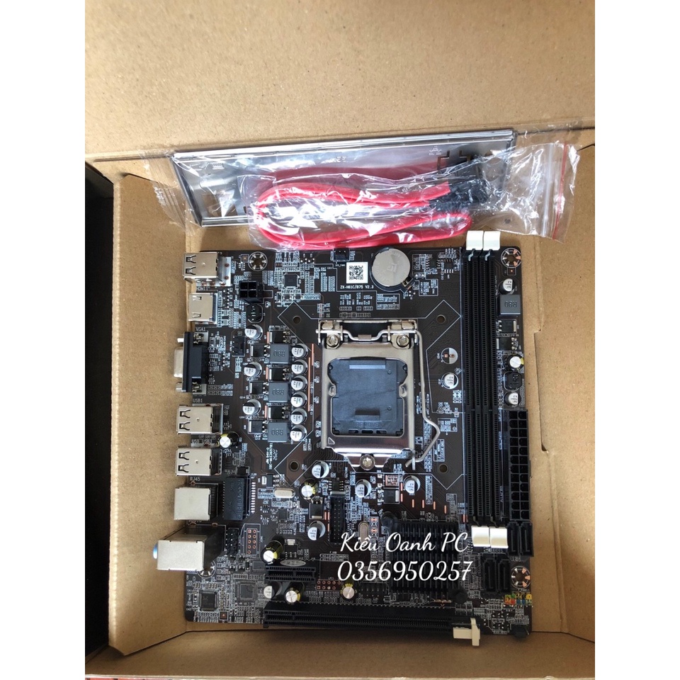 Mainboard KGIGA H61 Socket 1155 chạy Full CPU - Mới Bảo Hành 24 Tháng