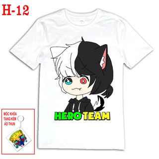 Áo Thun Hero Team (TẶNG KÈM MÓC KHÓA)