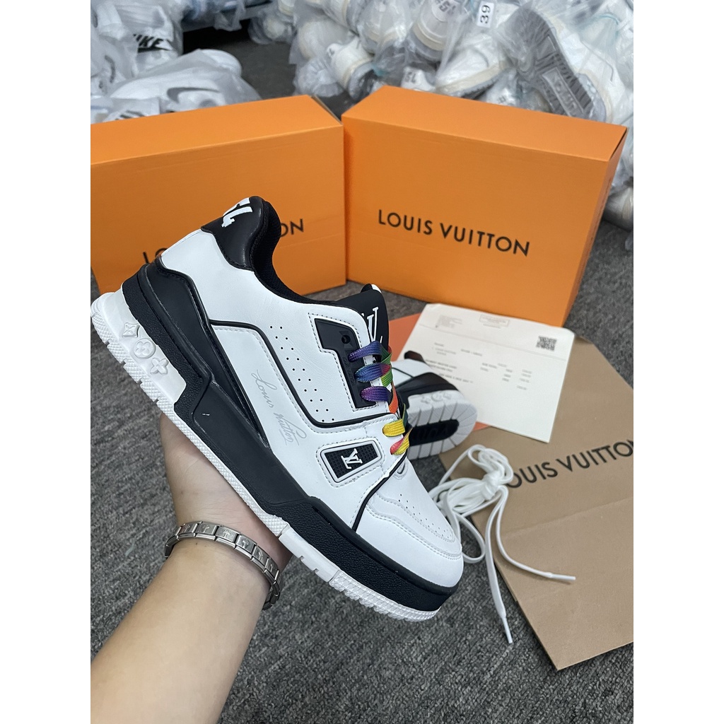 Giày Thể Thao Nam Nữ LV 54 Trainer Hot Trend 2022, Hàng SC, Bản Trung Quôc