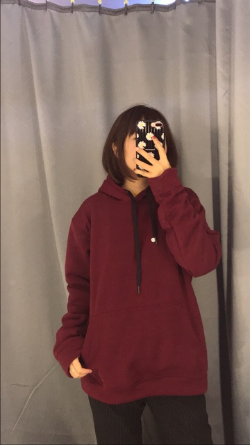 Áo Hoodie nỉ bông Trơn Basic Unisex | BigBuy360 - bigbuy360.vn