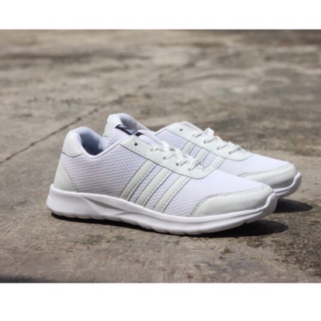 Giày Thể Thao Adidas Neo Cloudfoam Màu Trắng Trẻ Trung Năng Động